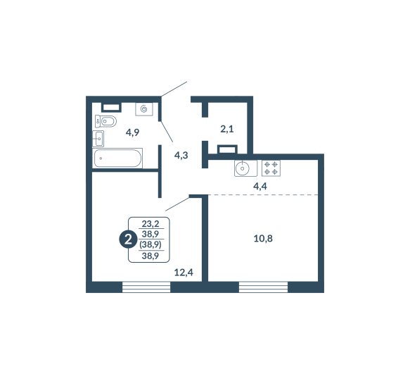 План квартиры