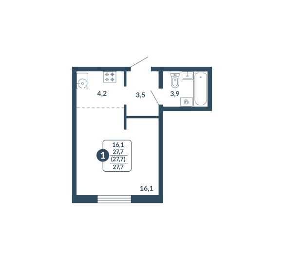 План квартиры