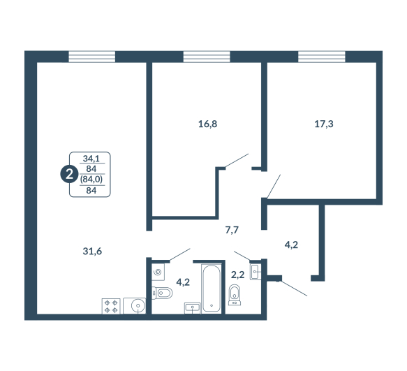 План квартиры