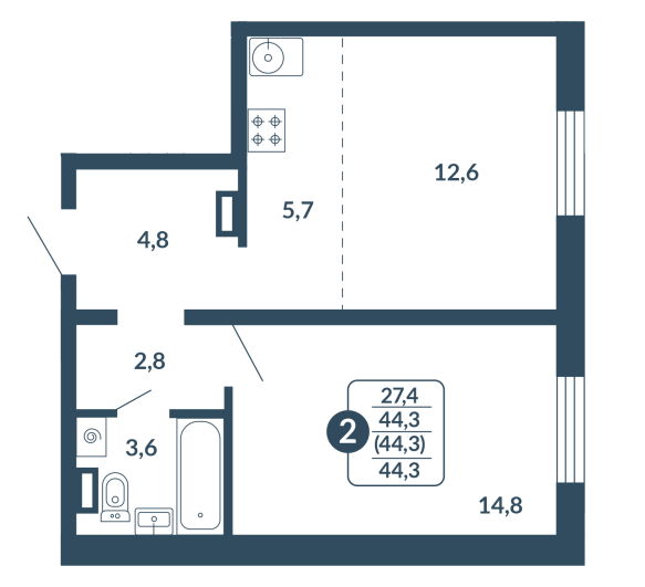 План квартиры