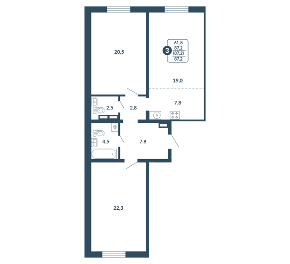 План квартиры