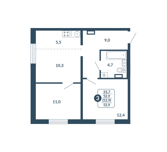 План квартиры